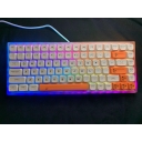 Plastic 104+34 XDA profile Keycap PBT Dye-subbed Cherry MX Keycaps Set Mechanical Gaming Keyboard